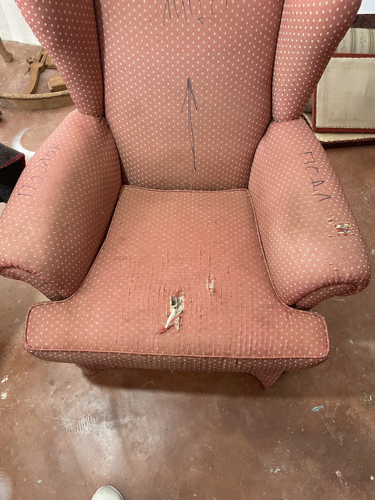 Upholstery work by Kate 10