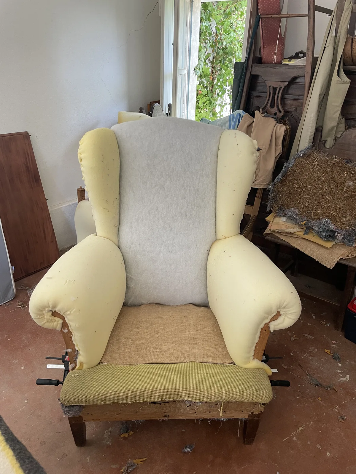 Upholstery work by Kate 11